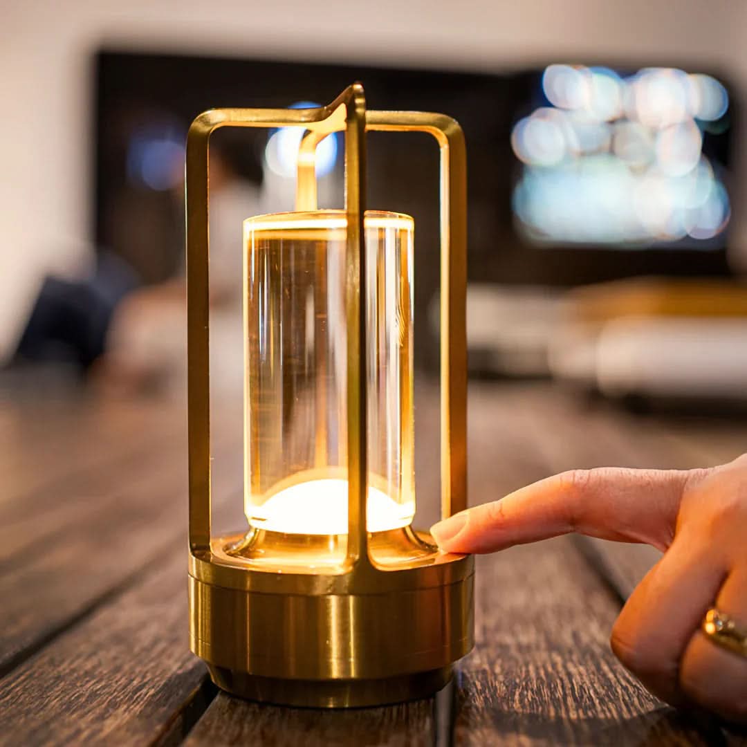 Chic Cordless Table Lamp for Soft Ambient Illumination