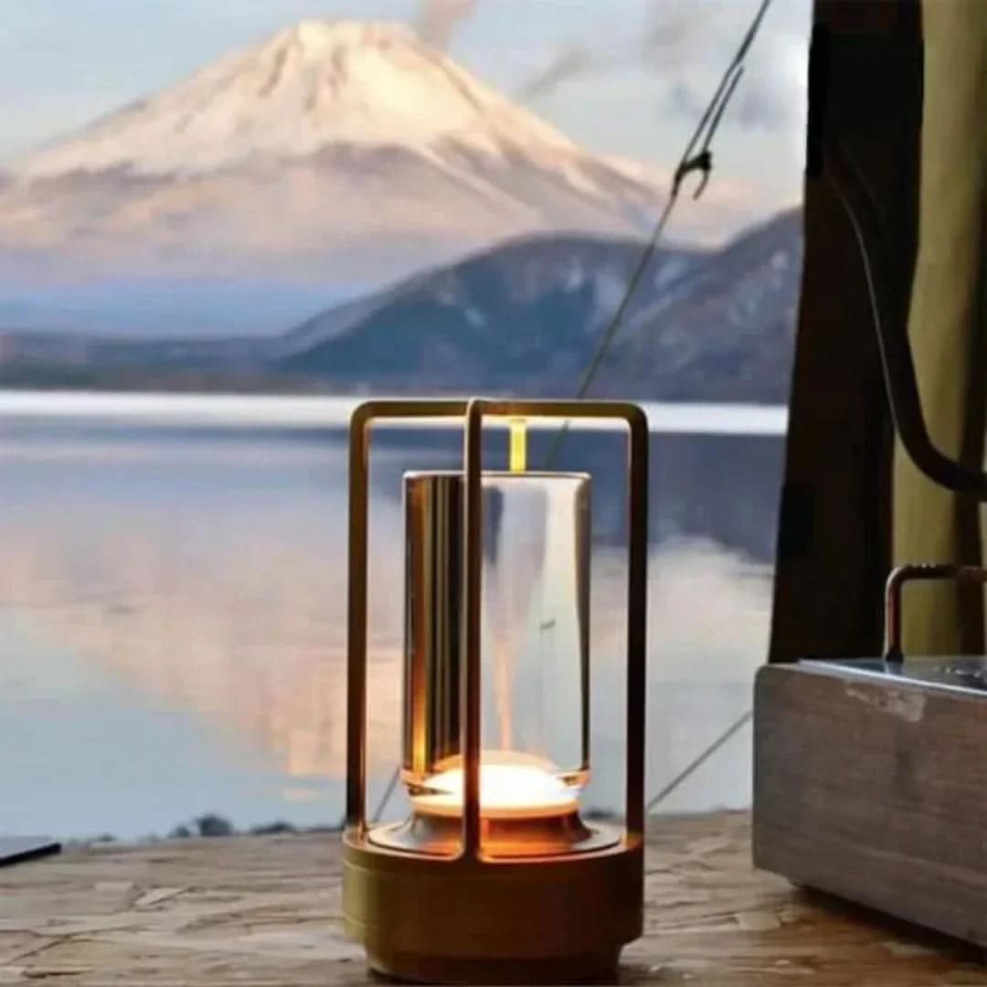 Chic Cordless Table Lamp for Soft Ambient Illumination