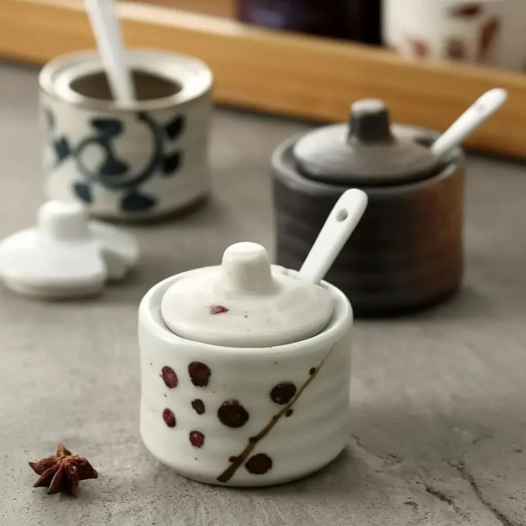Elegant Vintage Spice Containers for Kitchen Organization