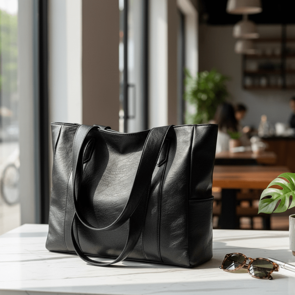 Chic & Functional Retro-Inspired PU Leather Shoulder Bag