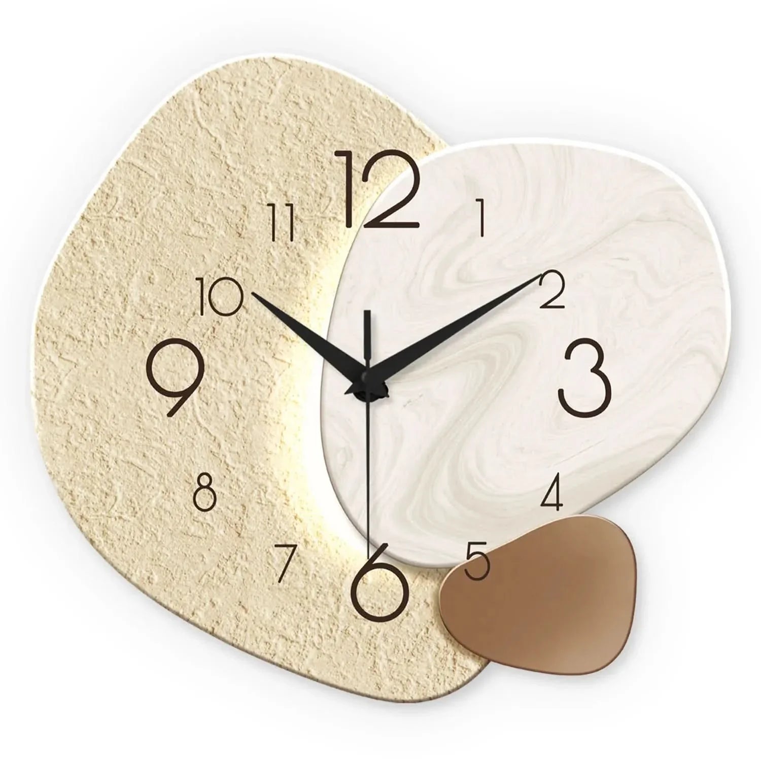 Minimalist Wall Clock for Bedroom and Living Room Decor