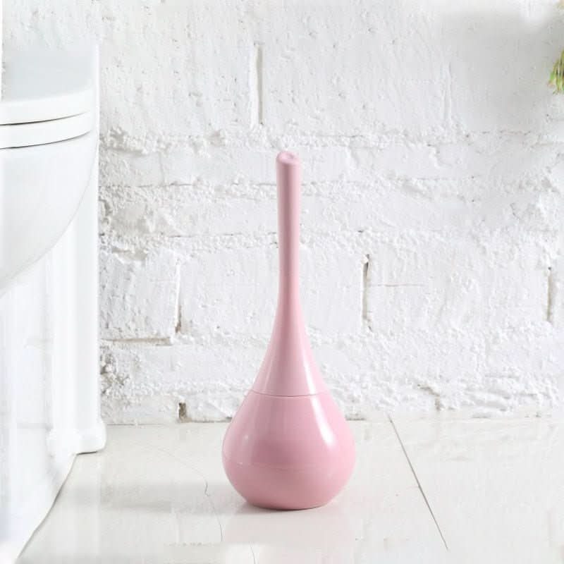 Toilet Bowl Brush with Splash Guard for Hygiene Cleaning