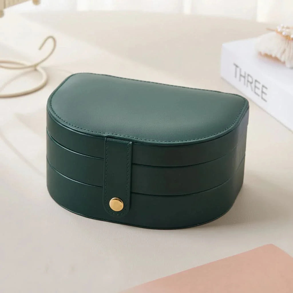 Compact Jewelry Organizer for Travel Bags and Luggage
