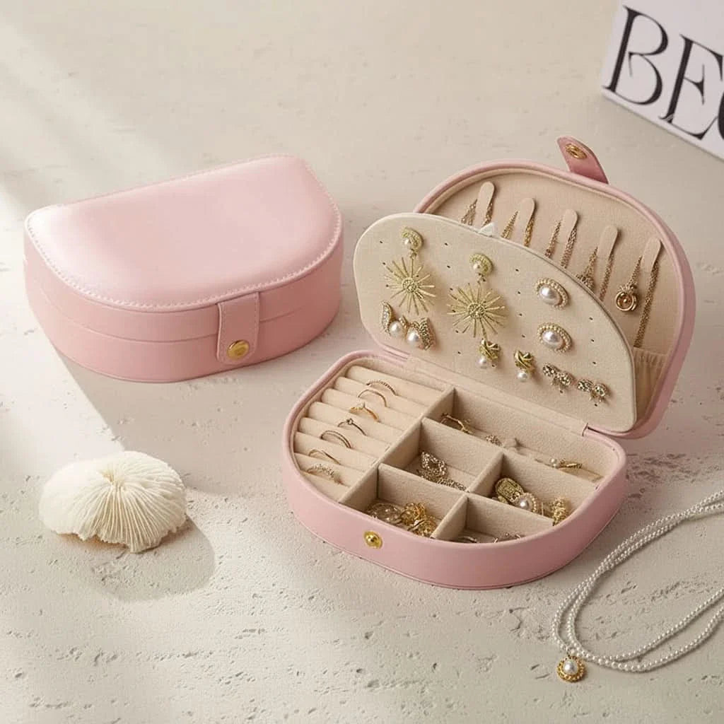 Compact Jewelry Organizer for Travel Bags and Luggage