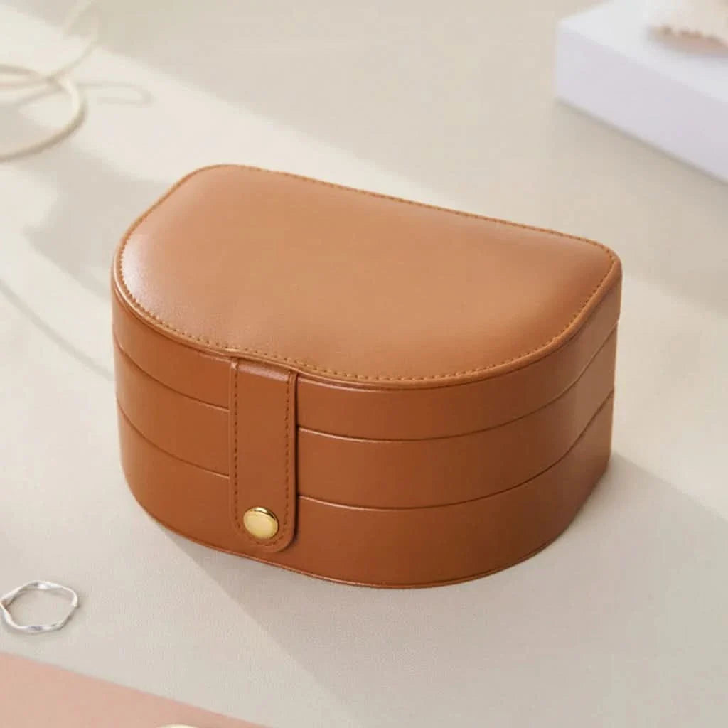 Compact Jewelry Organizer for Travel Bags and Luggage