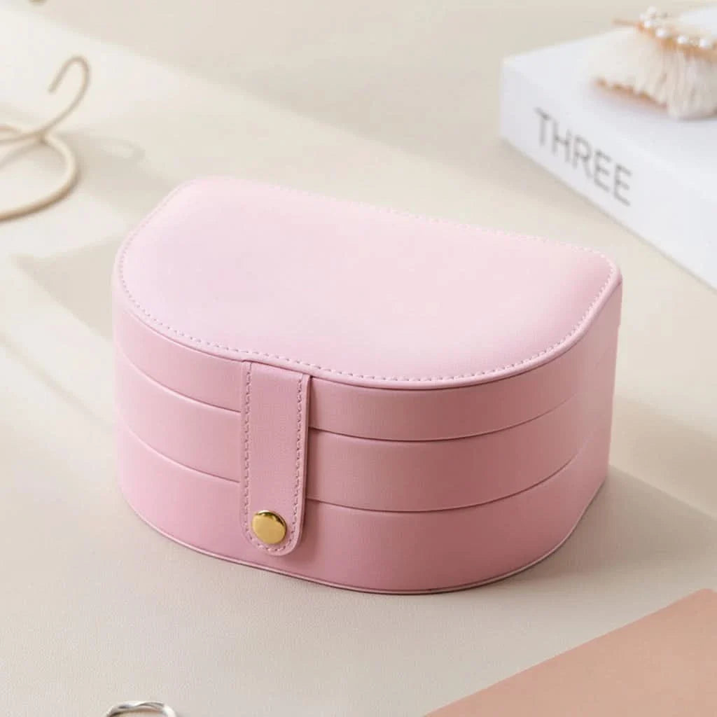 Compact Jewelry Organizer for Travel Bags and Luggage