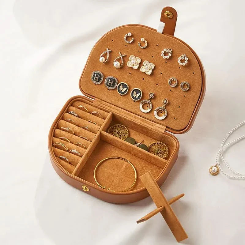 Compact Jewelry Organizer for Travel Bags and Luggage