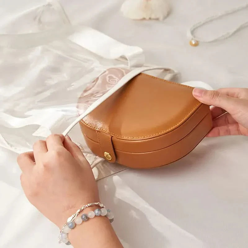 Compact Jewelry Organizer for Travel Bags and Luggage