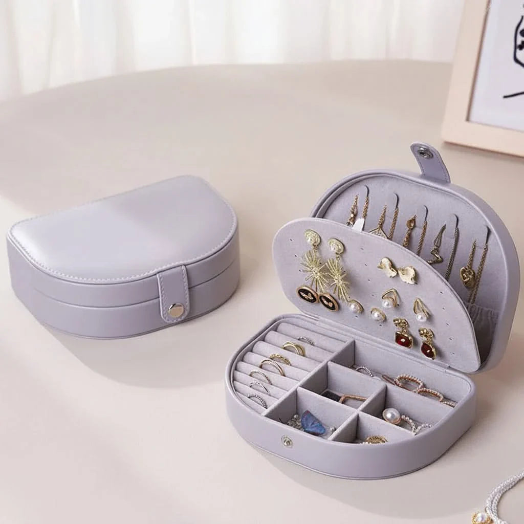 Compact Jewelry Organizer for Travel Bags and Luggage