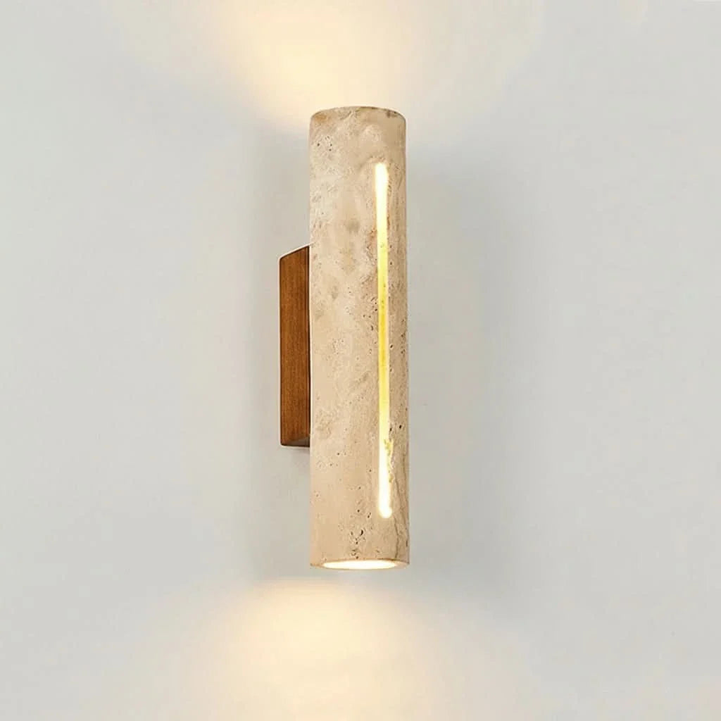Stylish Travertine Wall Light Fixture for Contemporary Spaces