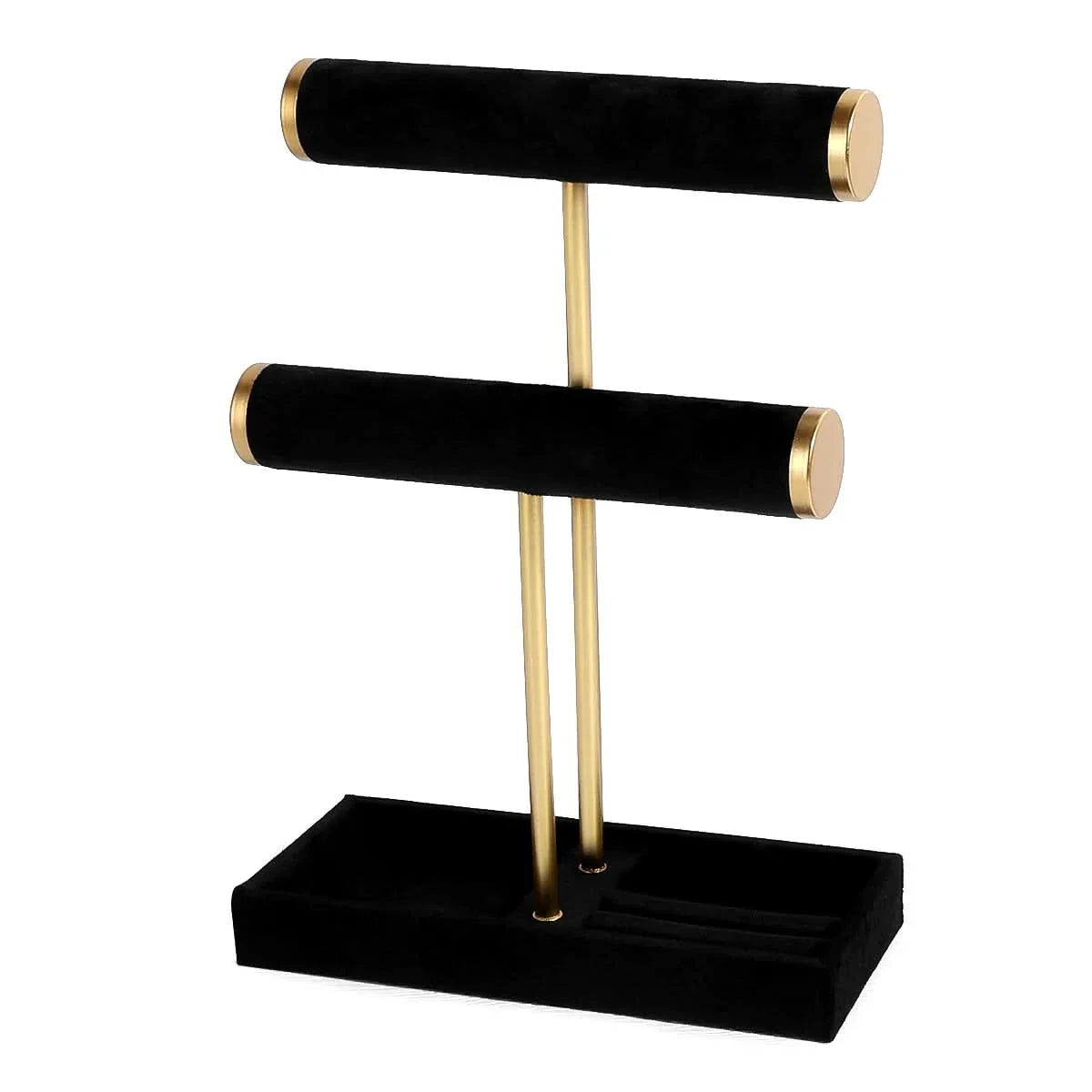 Two-Tier Bracelet Jewelry Display Stand – Elegant Design