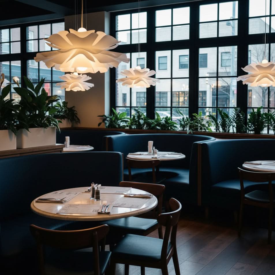 Lotus Pendant Light – Stylish Fixture for Cozy Ambient Spaces