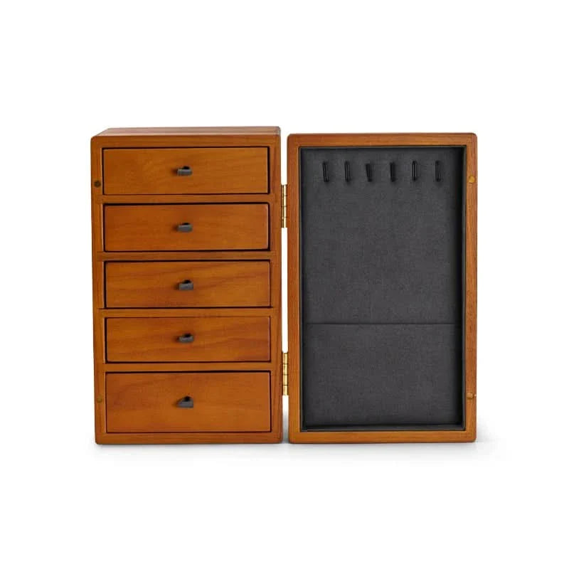 Stylish Multi-Layer Wooden Jewelry Organizer Box