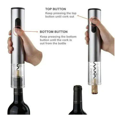 Automatic Wine Bottle Opener – Effortless One-Button Operation