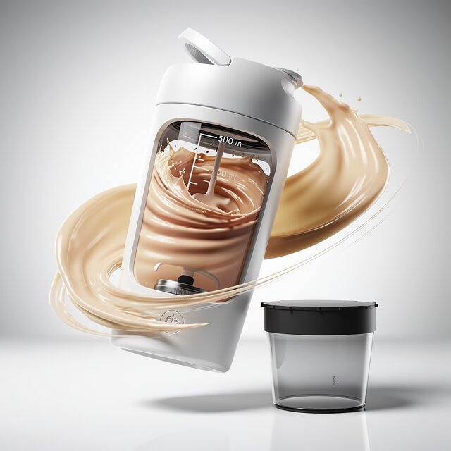 Electric Protein Mixer Bottle | Self-Stirring Shaker Cup | USB Blender Cup