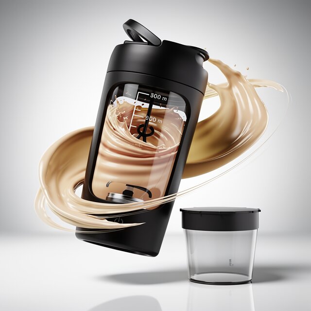 Electric Protein Mixer Bottle | Self-Stirring Shaker Cup | USB Blender Cup