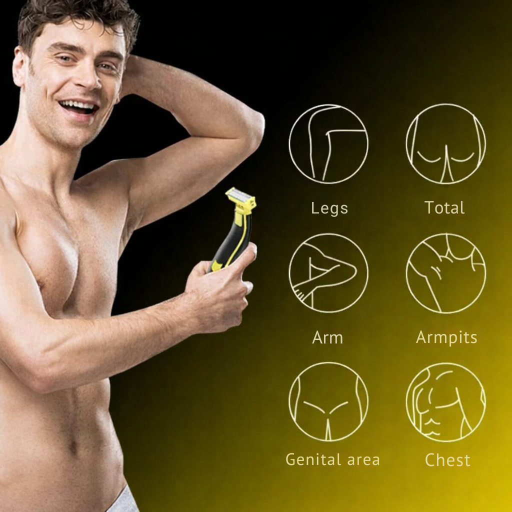 Waterproof USB Rechargeable Trimmer for Men