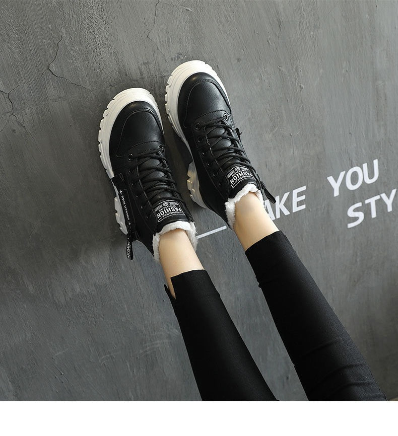Warm Thick-Sole Shoes