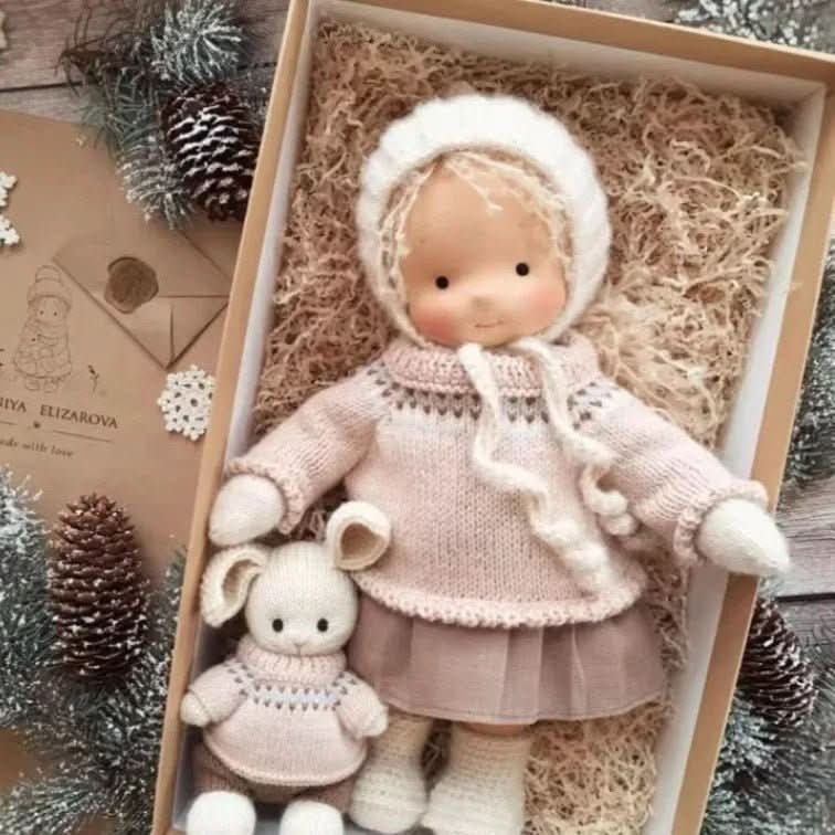 Crafted Cotton Playmate Doll for Imaginative Adventures