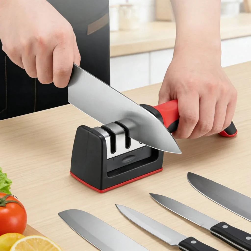 Kitchen Sharpener for Smooth and Sharp Blades – Durable Design