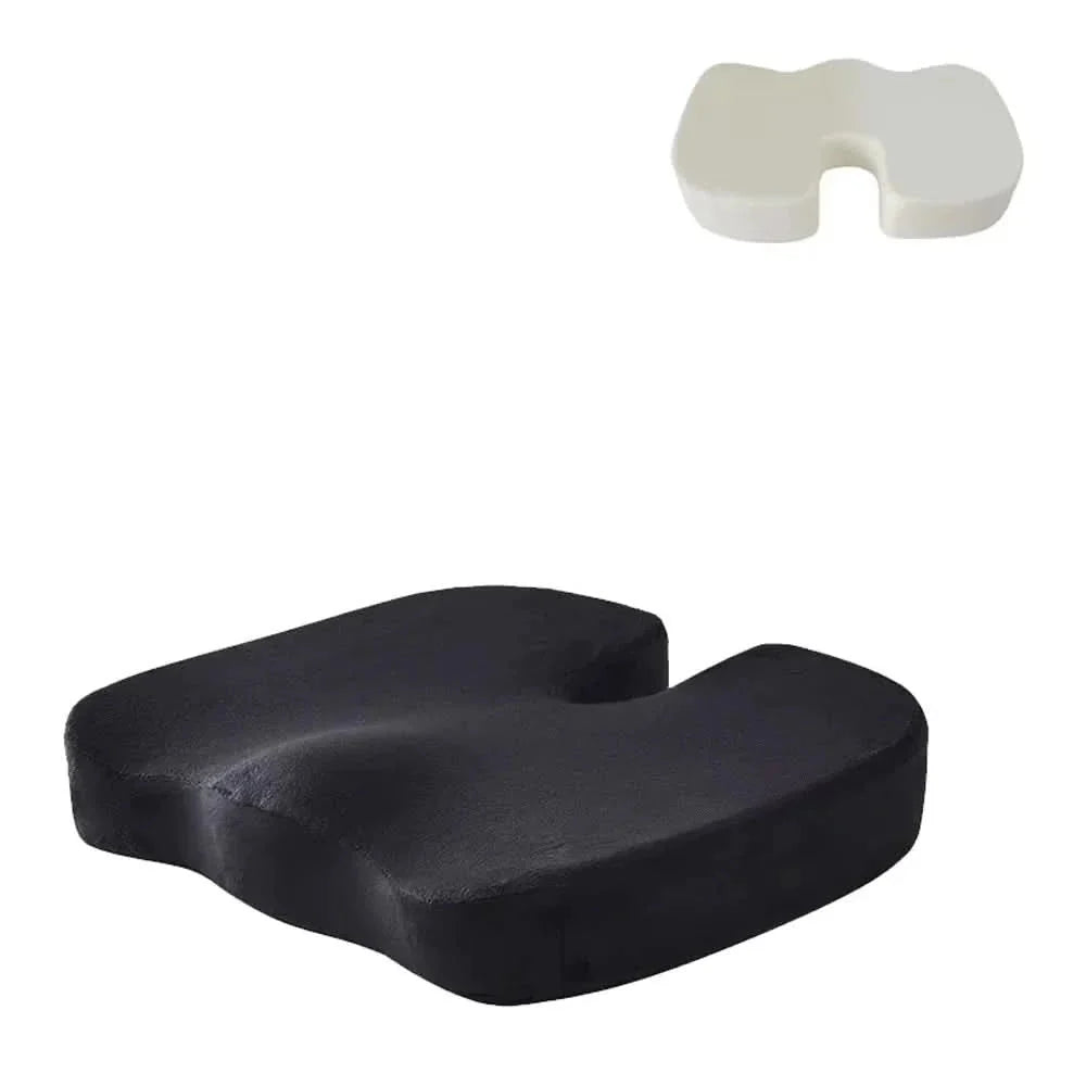 Memory Foam Cushion for Seat Support and Improved Posture