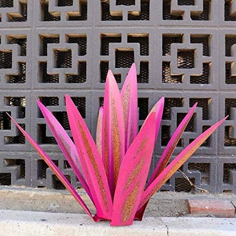 Timeless Agave Metal Garden Art for Indoor and Outdoor Spaces