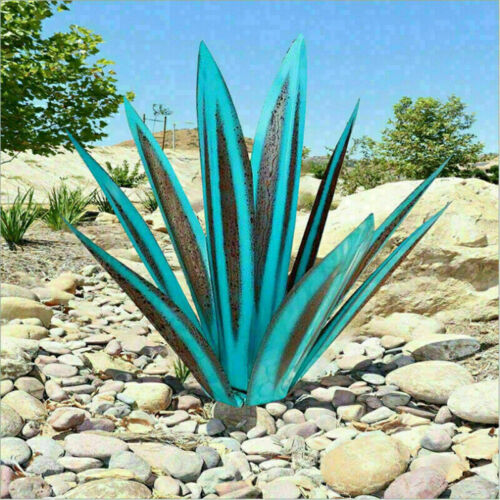 Timeless Agave Metal Garden Art for Indoor and Outdoor Spaces
