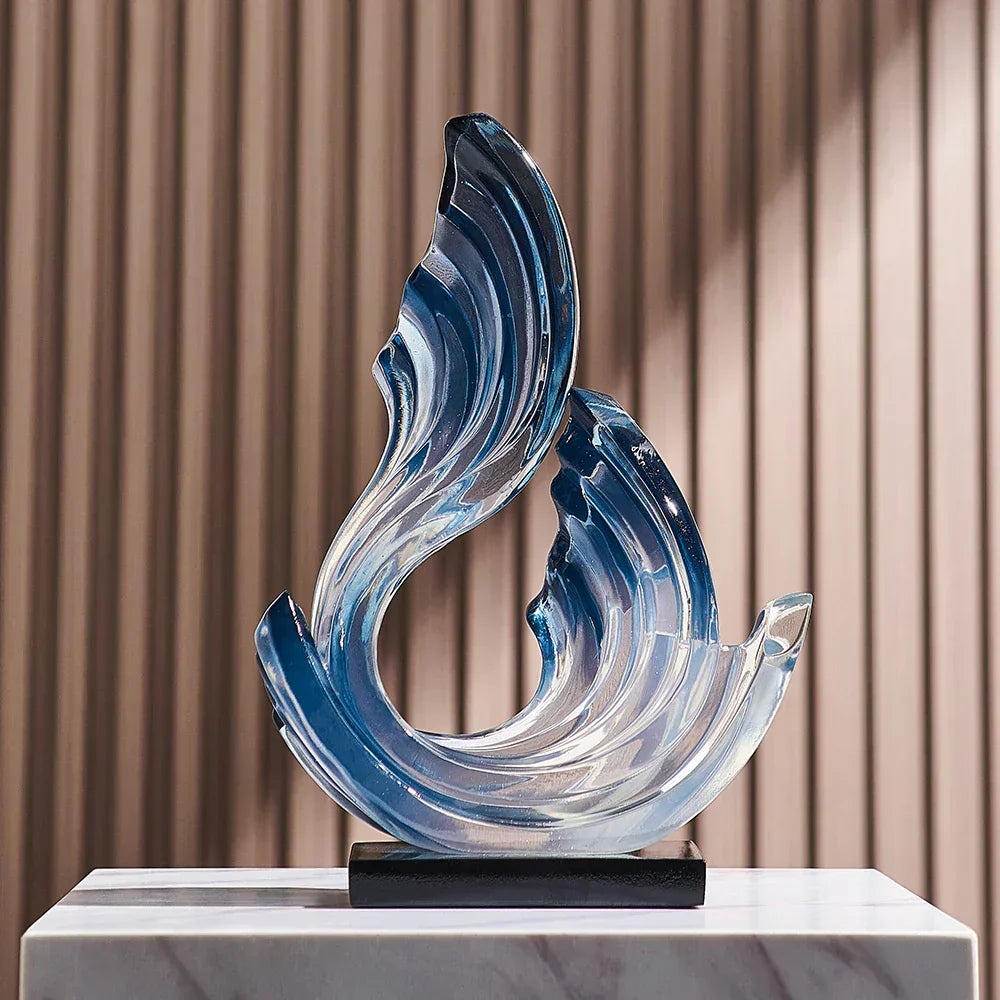Serenity Sphere Glass Accent for Stylish Home Interiors