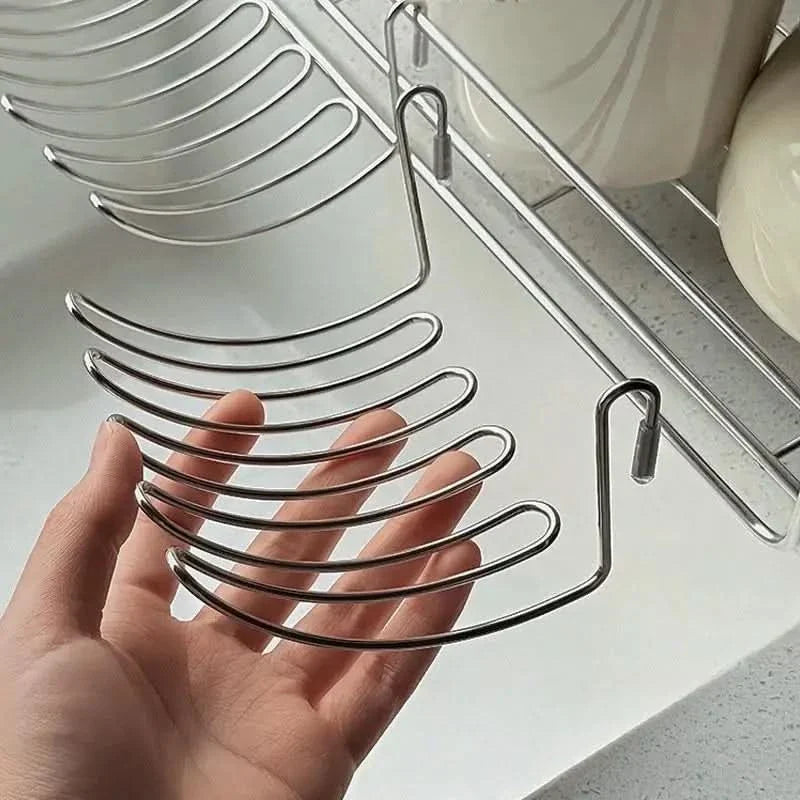 Expandable Dish Rack for Over the Sink