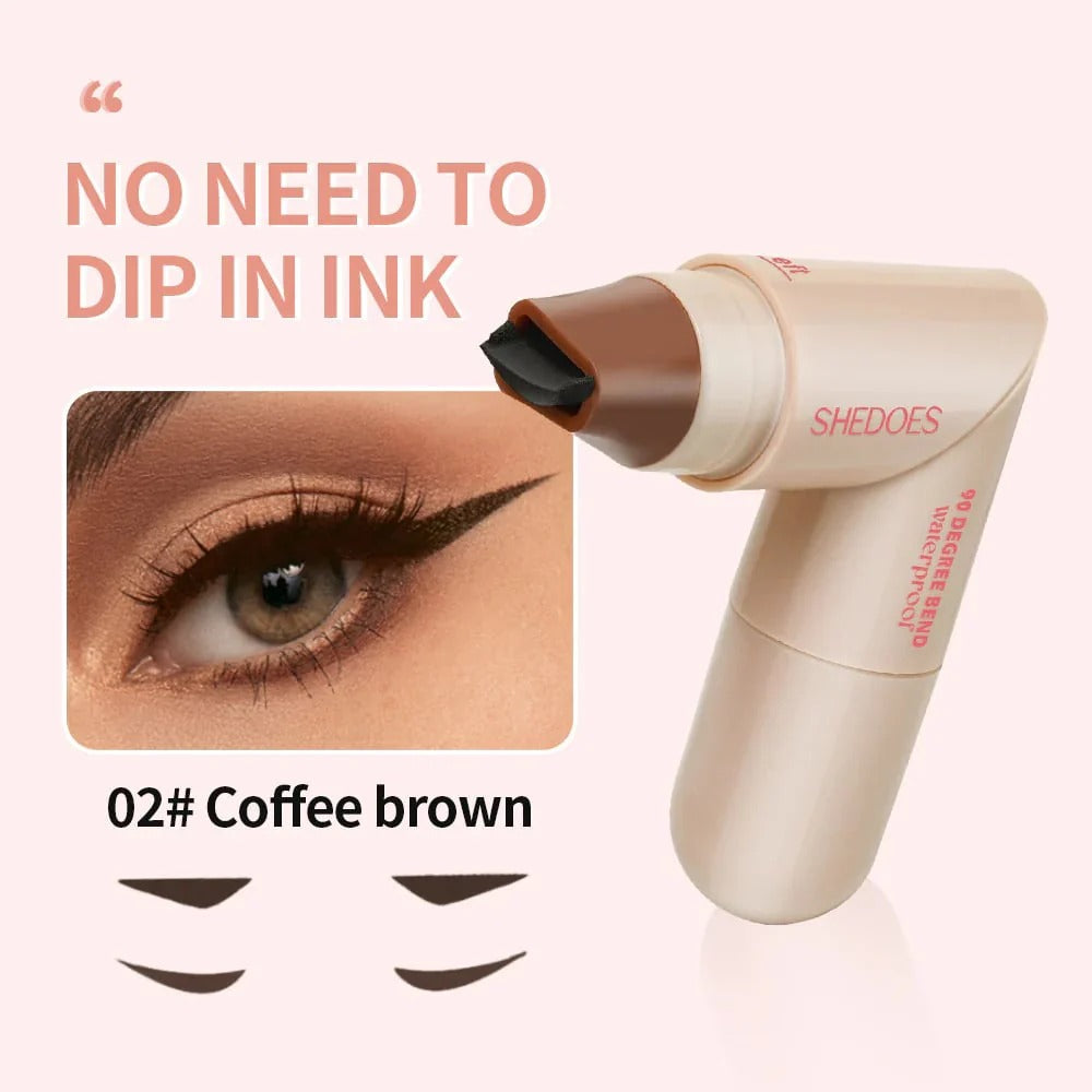 Waterproof Eyeliner Stamp Pen | Long-Lasting | Winged Effect