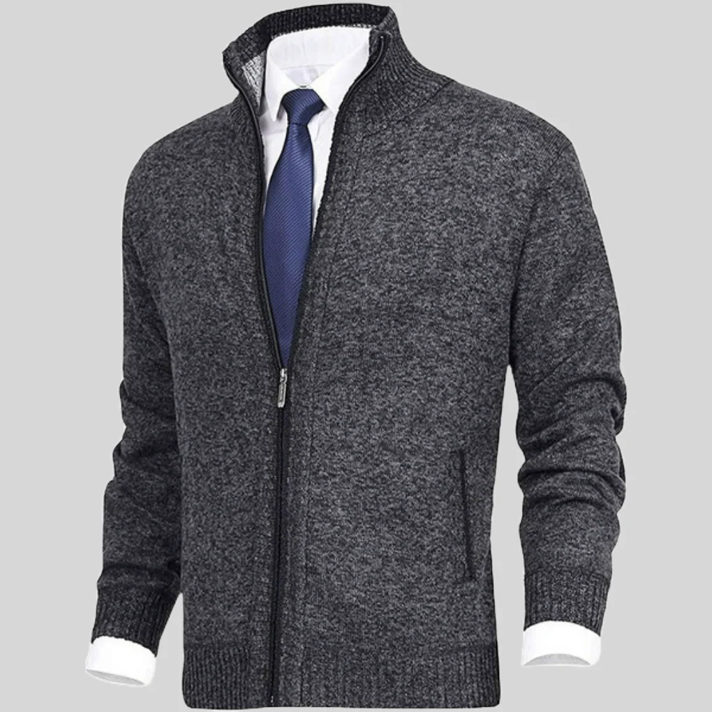 Elegant Men's Knit Cardigan