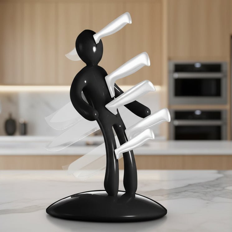 Artistic Knife Organizer - Modern Space-Saving Design