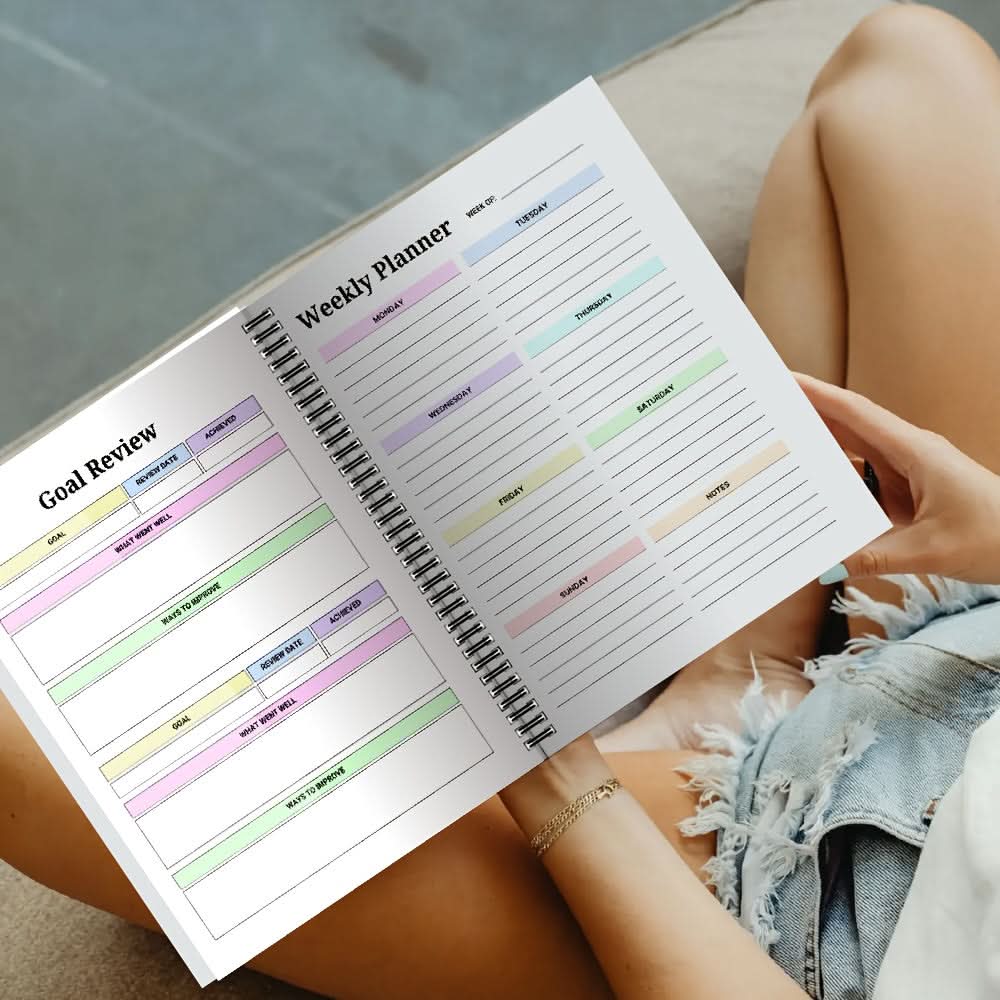 2026 ADHD Planner for Adults - Daily & Weekly Productivity Organizer