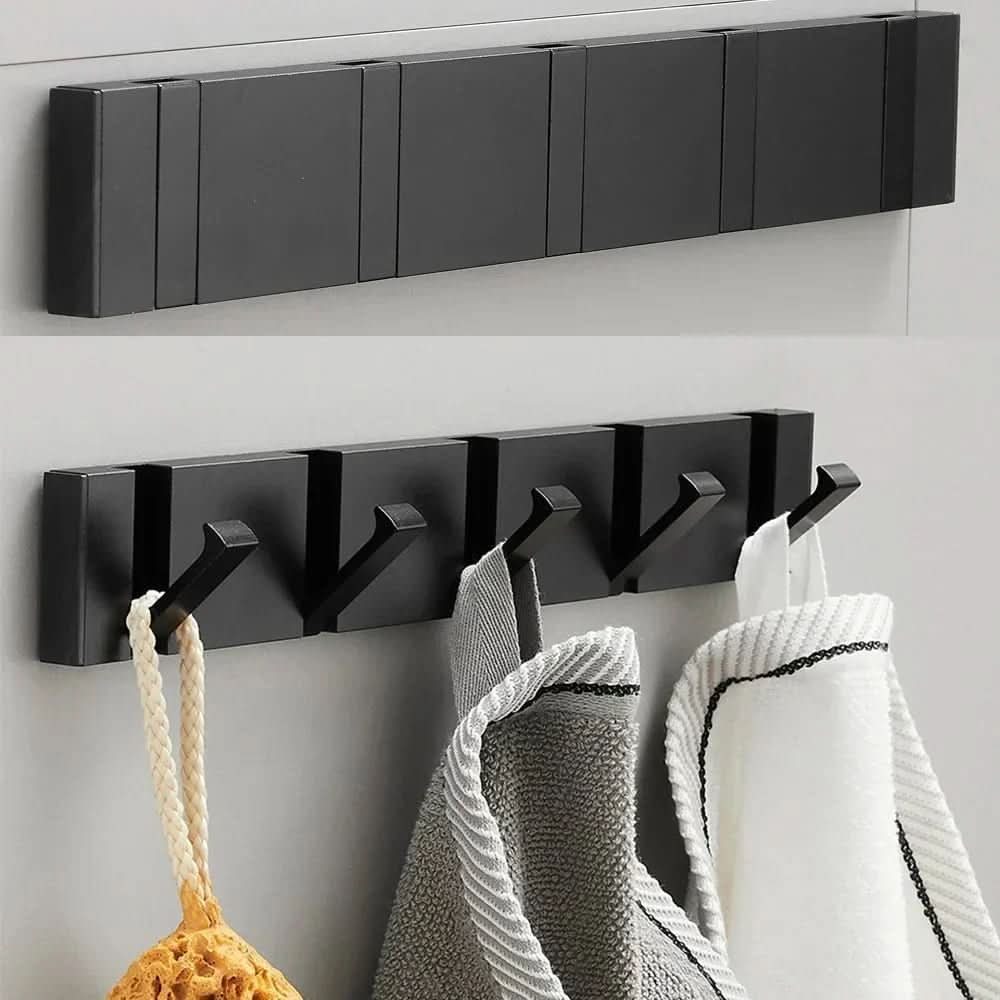 Chic Wall Hook with Concealed Folding Feature