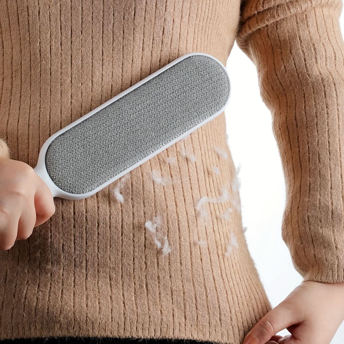 Manual Pet Hair Remover for Cleaning Bedding and Upholstery