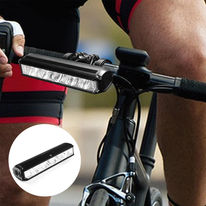 Bicycle Light with 180-Degree Beam Angle and Battery Indicator