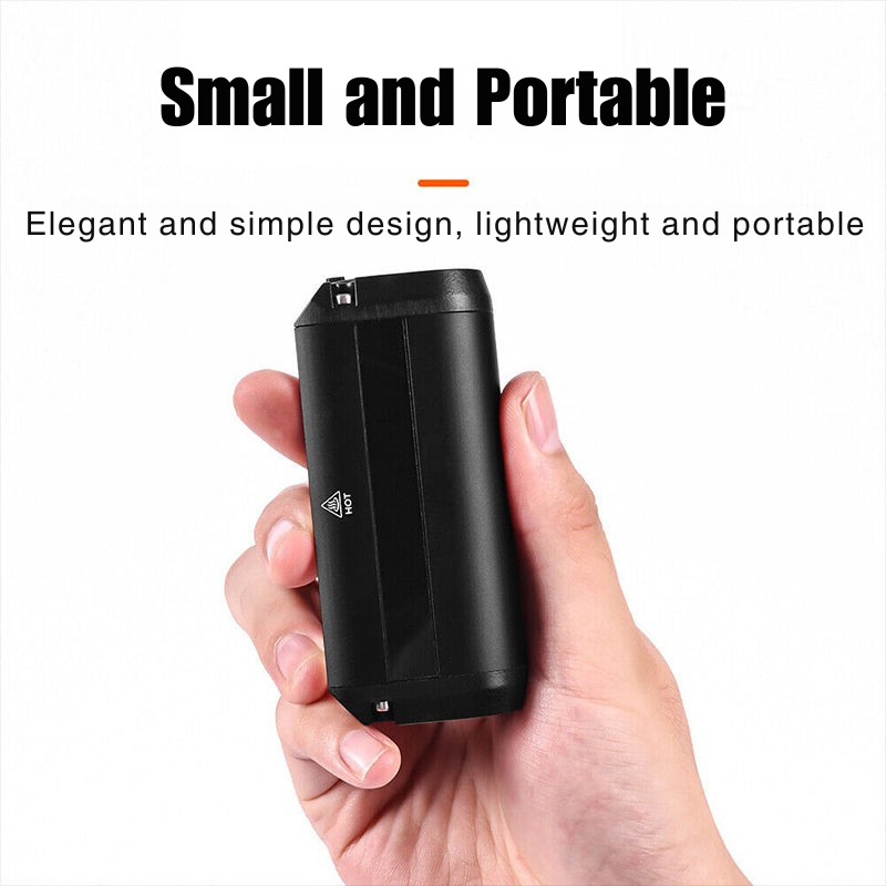 Bicycle Light with 180-Degree Beam Angle and Battery Indicator