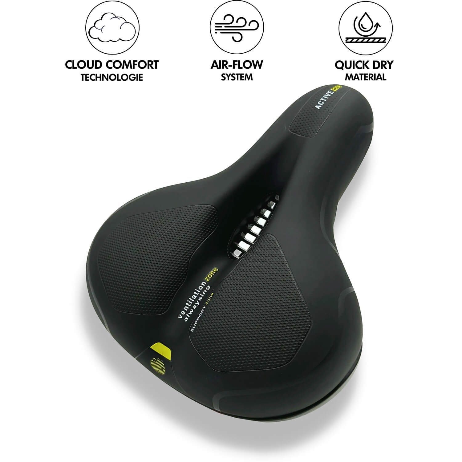 Ergonomic Bicycle Seat | Shock-Absorbing Comfort