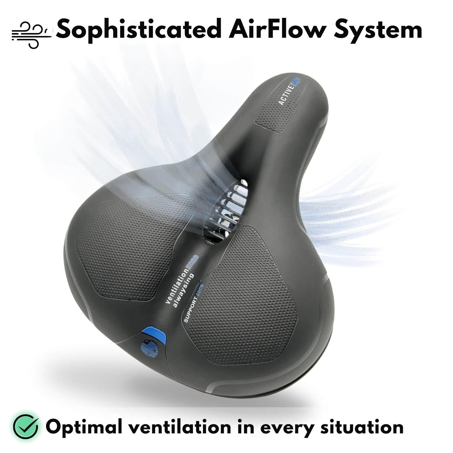 Ergonomic Bicycle Seat | Shock-Absorbing Comfort