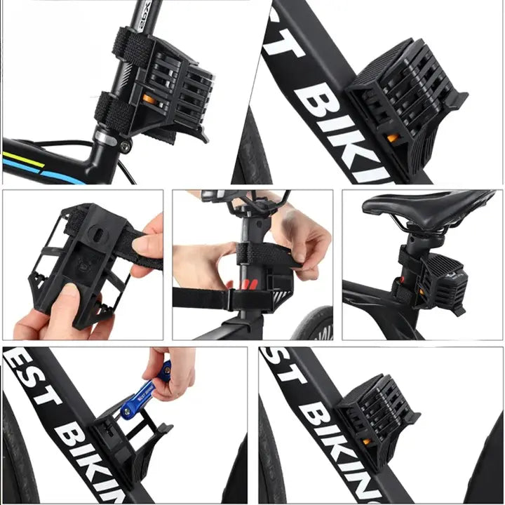 Compact and Foldable Bike Lock – Drill-Resistant Security