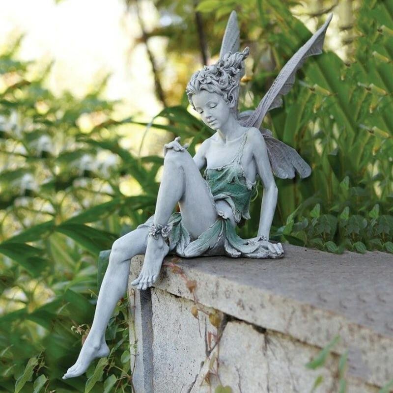 Enchanted Garden Fairy Sculpture for Lasting Outdoor Charm