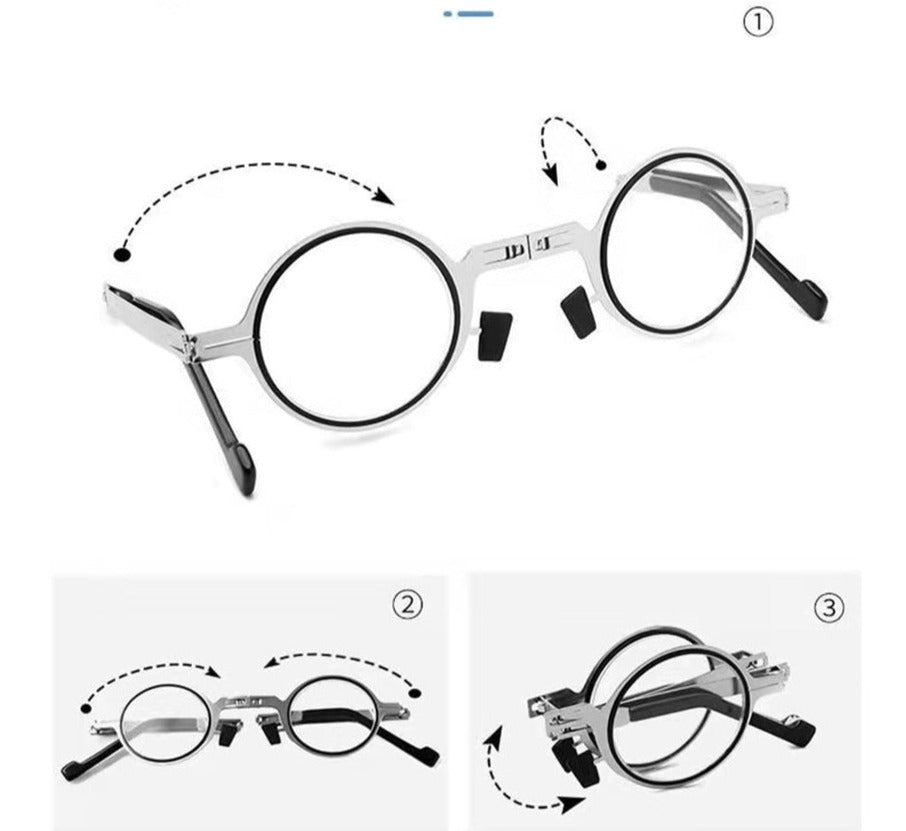 Foldable Reading Glasses | Lightweight | Blue Light Filtering