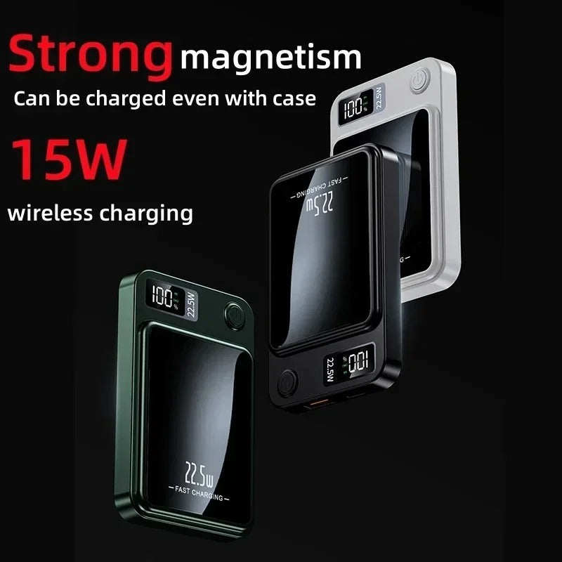 SwiftPower Magnetic Portable Wireless Charger - 22.5W Fast Charge