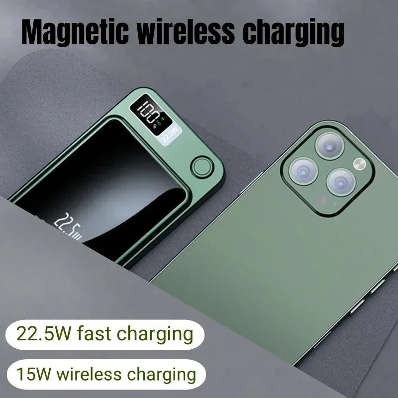 SwiftPower Magnetic Portable Wireless Charger - 22.5W Fast Charge