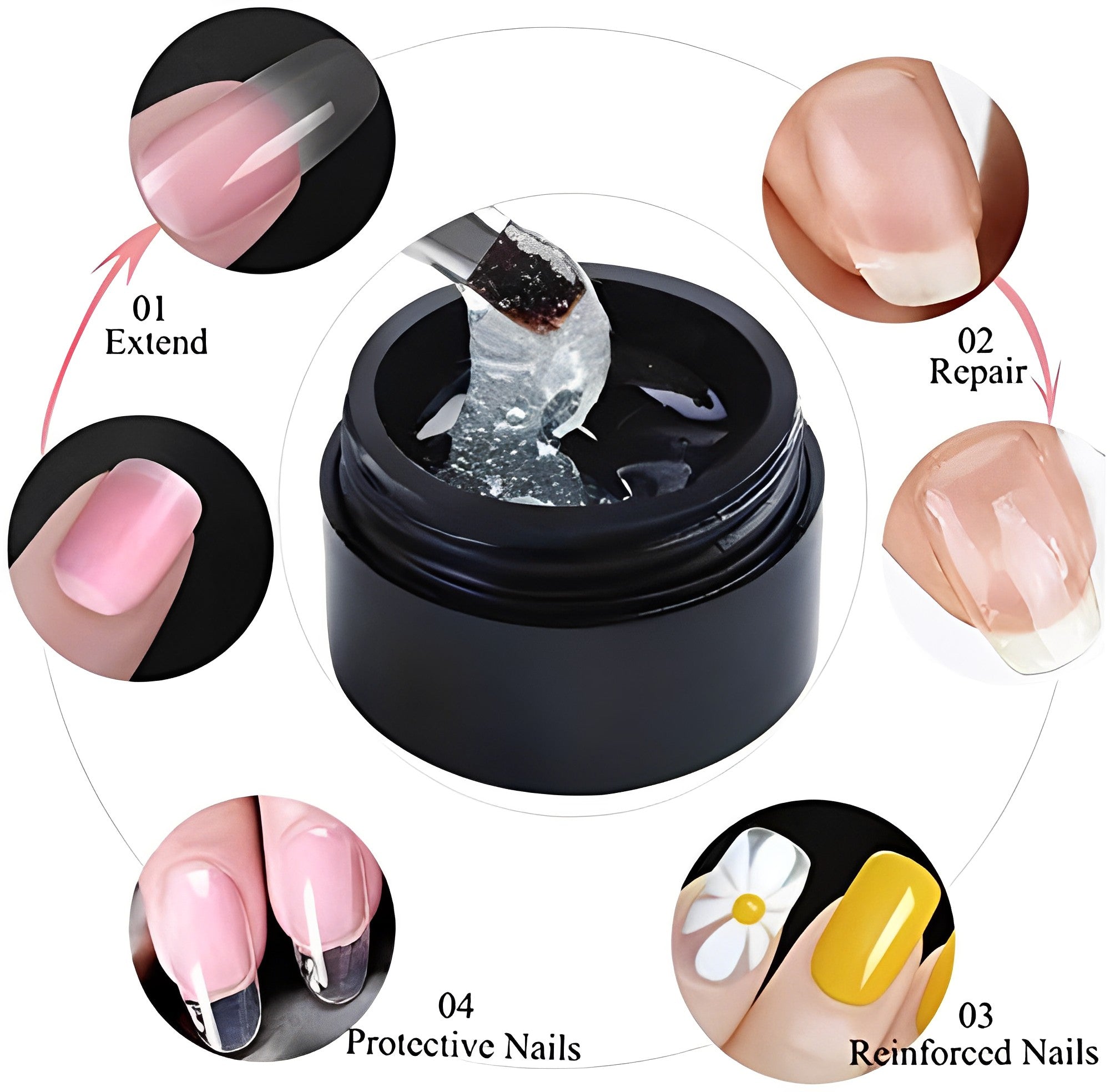 Nail Repair Solution for Damaged Nails