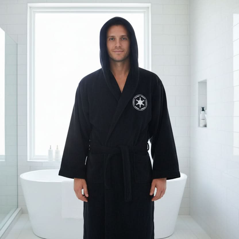 Extra Long Hooded Flannel Bathrobe for Comfortable Daily Warmth