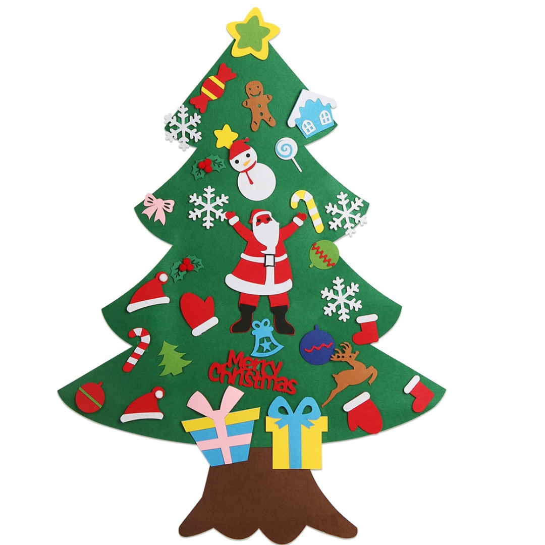 Felt Christmas Tree for Kids