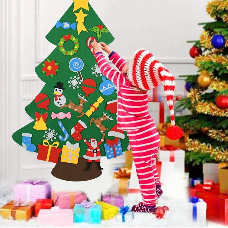 Felt Christmas Tree for Kids