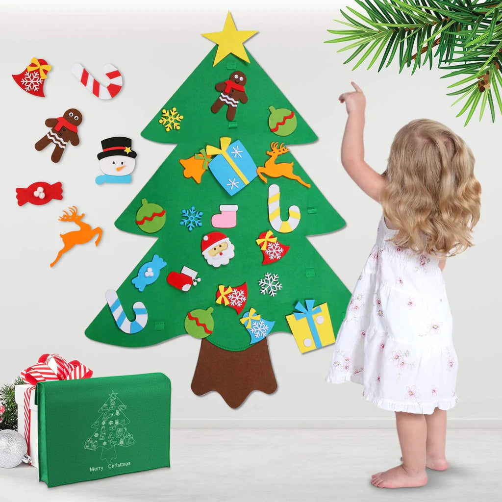 Felt Christmas Tree for Kids