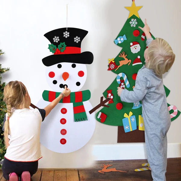 Felt Christmas Tree for Kids